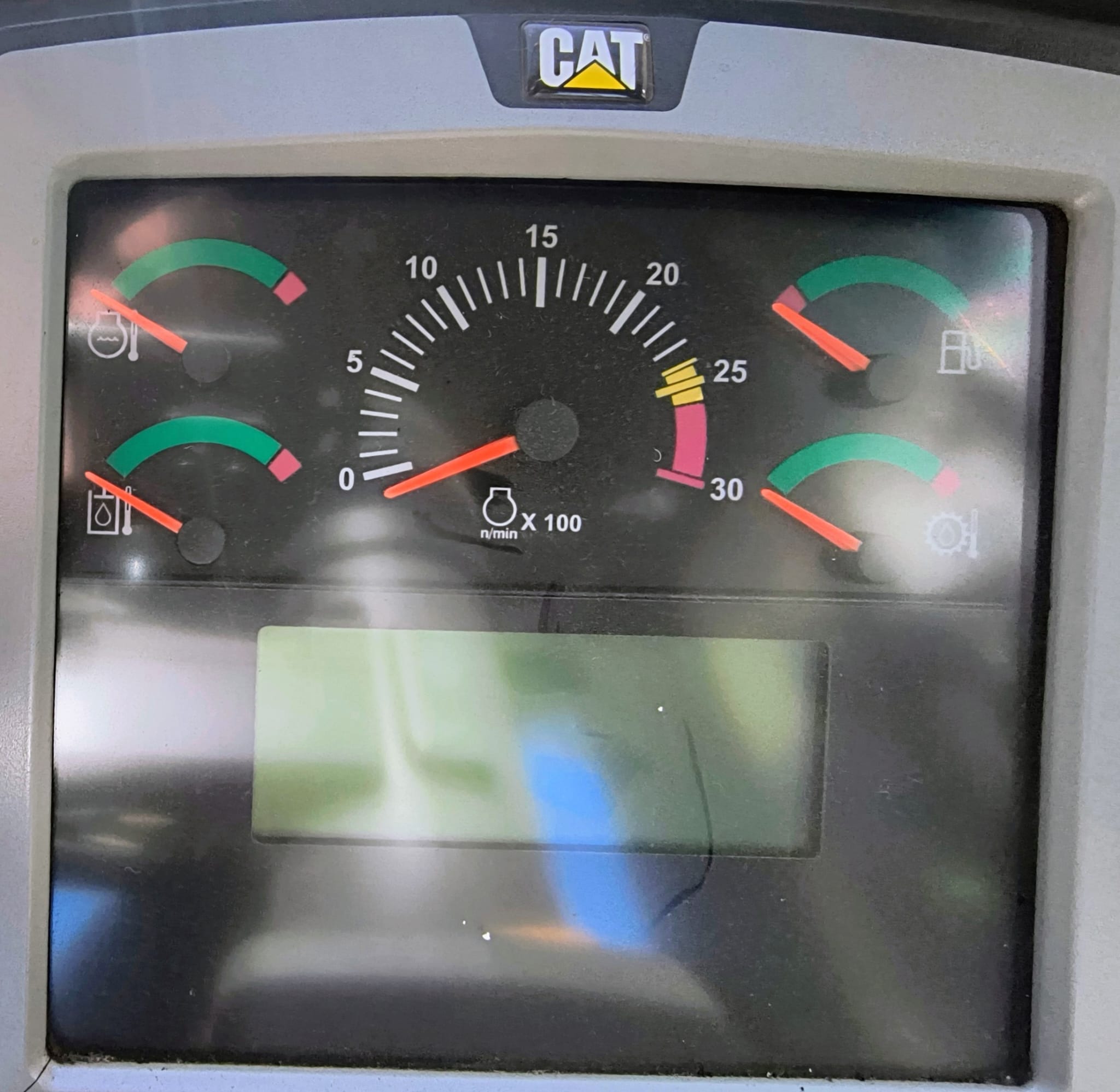 Kabina zdemontowana z ładowarki CAT 950K