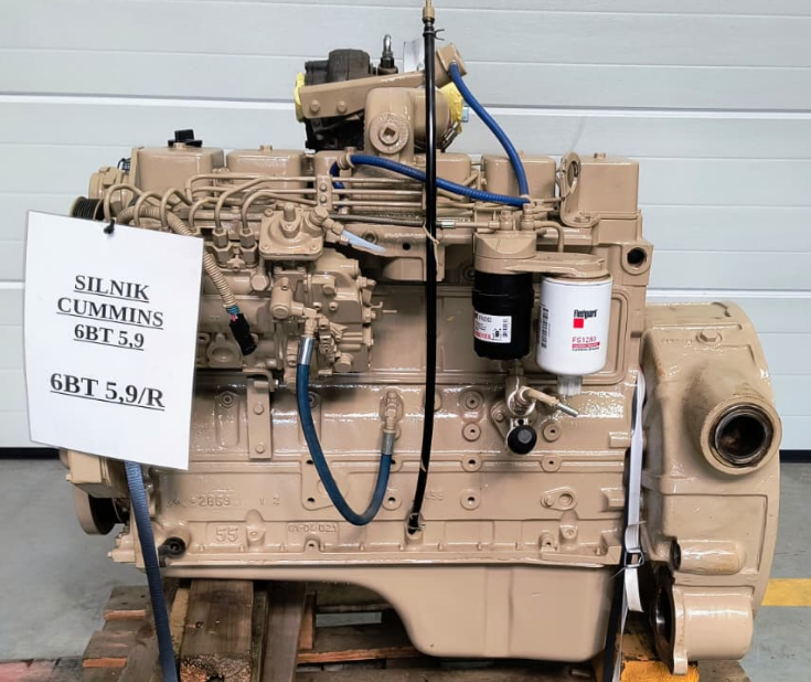Silnik Cummins 6BT5.9 po regeneracji