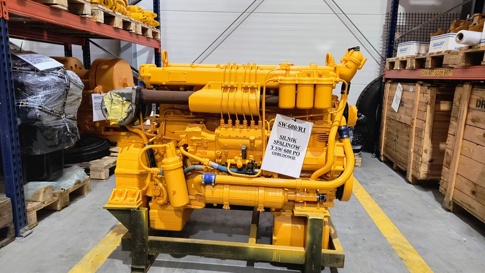 Silnik SW680 po odbudowie