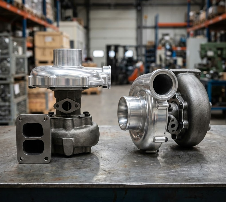 Turbosprężarka K-36 po regeneracji