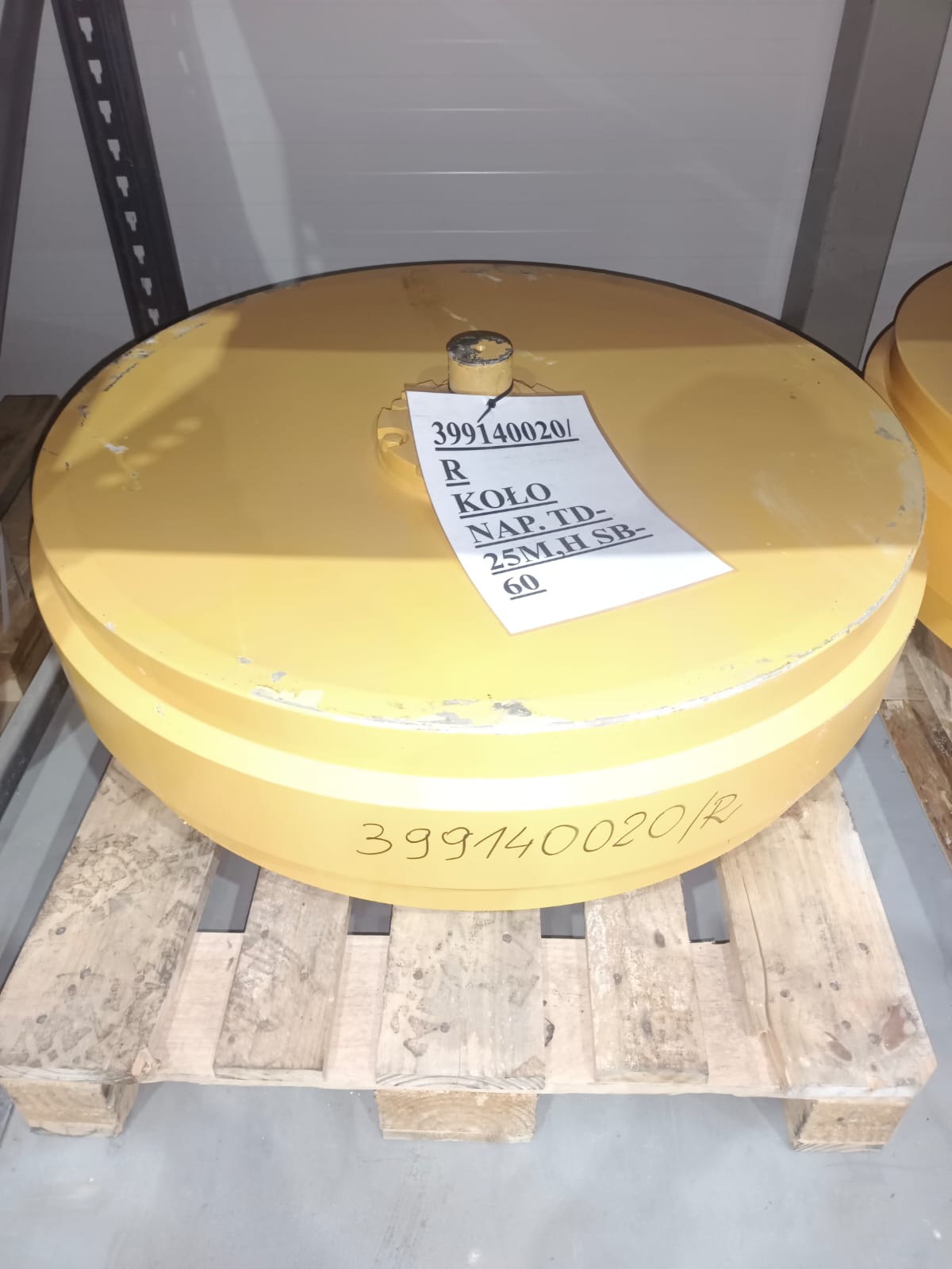 Koło napinające po regeneracji do HSW/Dressta TD-25M, M Extra, H, SB-60