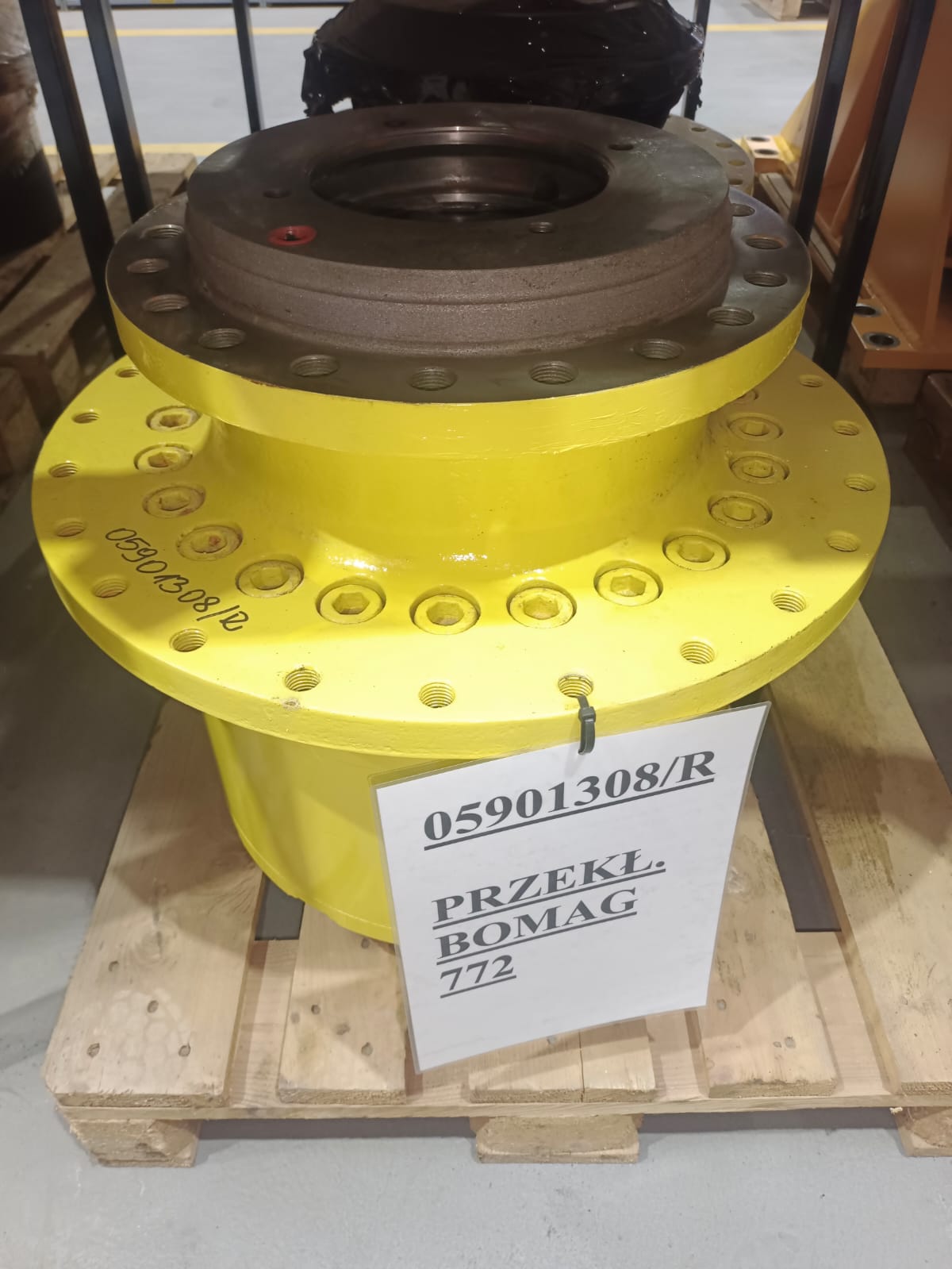 Przekładnia jazdy po regeneracji do kompaktora Bomag 772